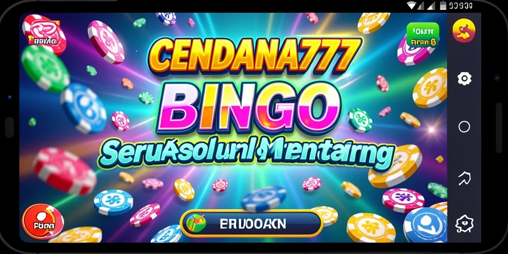 Screenshot gameplay CENDANA777 menampilkan suasana Bingo yang seru.