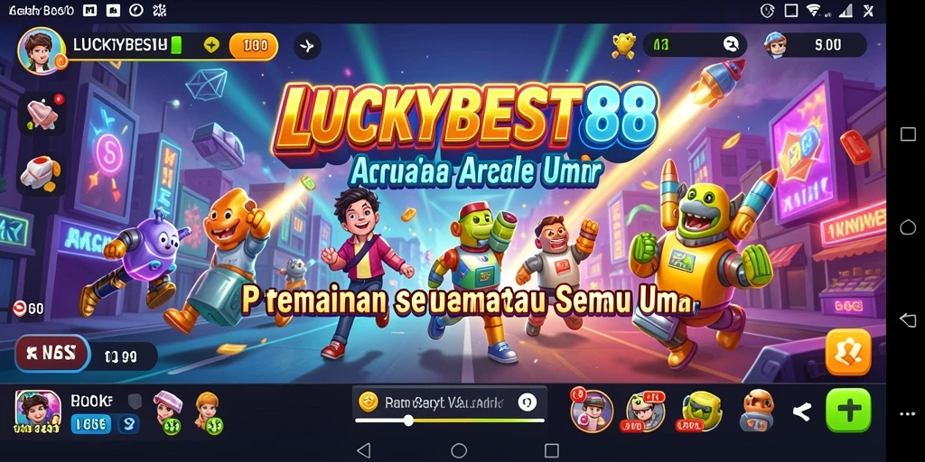 Tampilan gameplay yang seru dan menantang dari LUCKYBEST88.