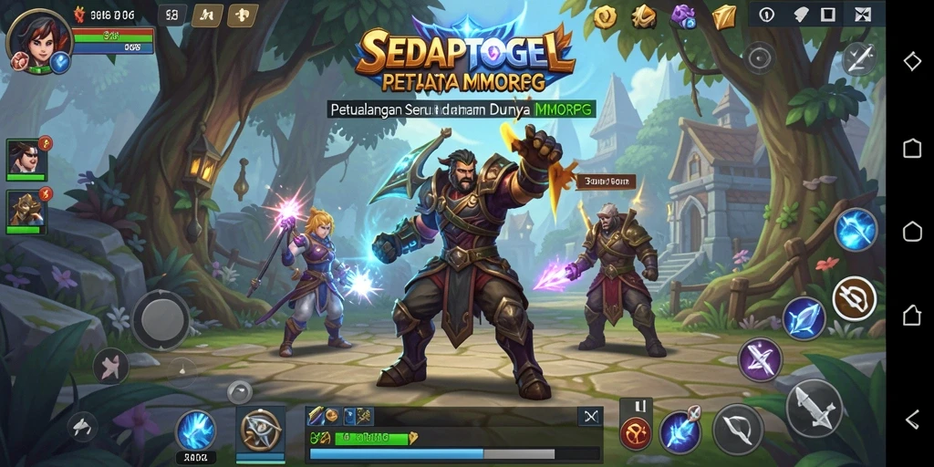 Screenshot gameplay SEDAPTOGEL dengan aksi seru dan grafis memukau.