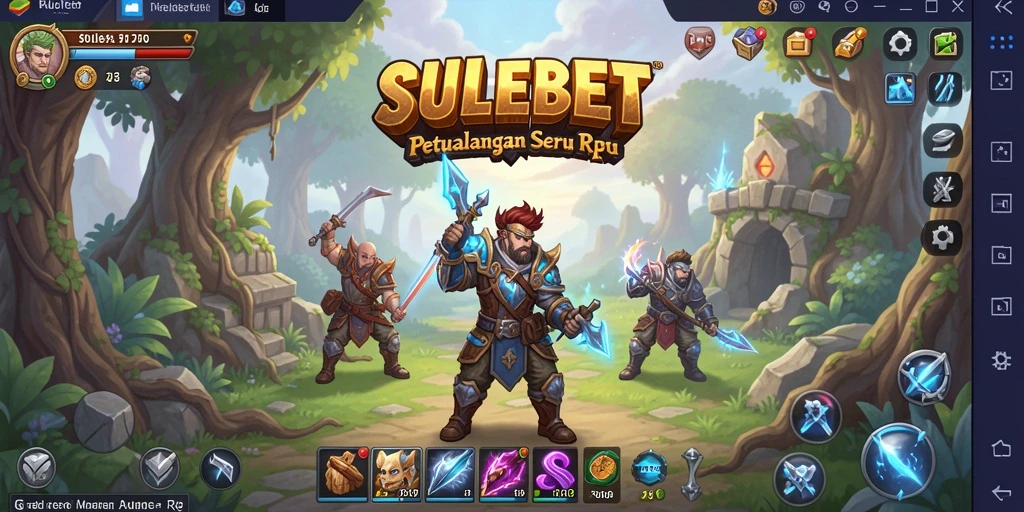 Tangkapan layar gameplay SULEBET yang menampilkan aksi RPG seru.